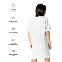 Load image into Gallery viewer, Appetite loss of healing message T-shirt dress
