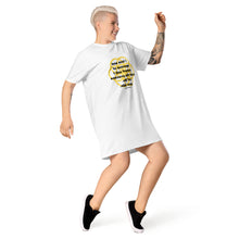 Load image into Gallery viewer, Anxiety healing message T-shirt dress
