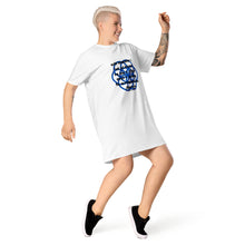 Load image into Gallery viewer, Pink Eye, Conjunctivitis healing message T-shirt dress
