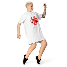 Load image into Gallery viewer, Spastic Colitis healing message T-shirt dress
