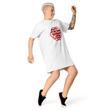 Load image into Gallery viewer, Viral Infections healing message T-shirt dress
