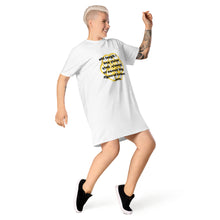 Load image into Gallery viewer, Vomiting healing message T-shirt dress
