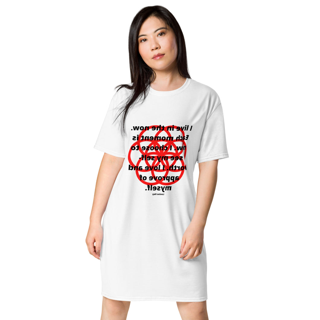 Alcoholism healing message t-shirt dress