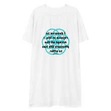 Load image into Gallery viewer, Ankle problems healing message t-shirt dress
