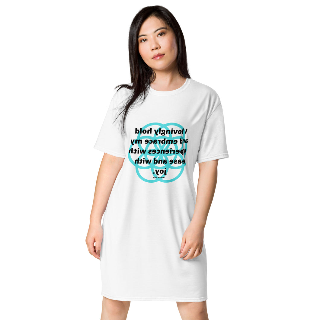 Arm(s) healing message t-shirt dress