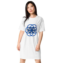 Load image into Gallery viewer, Blackheads (pimples) healing message t-shirt dress
