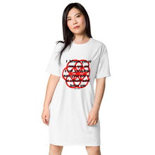Load image into Gallery viewer, Bone breaks healing message t-shirt dress
