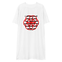 Load image into Gallery viewer, Bone breaks healing message t-shirt dress
