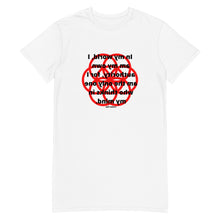Load image into Gallery viewer, Bone breaks healing message t-shirt dress

