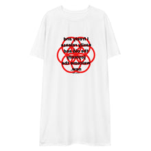 Load image into Gallery viewer, Bowels problems healing message t-shirt dress

