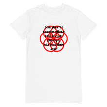 Load image into Gallery viewer, Bowels problems healing message t-shirt dress
