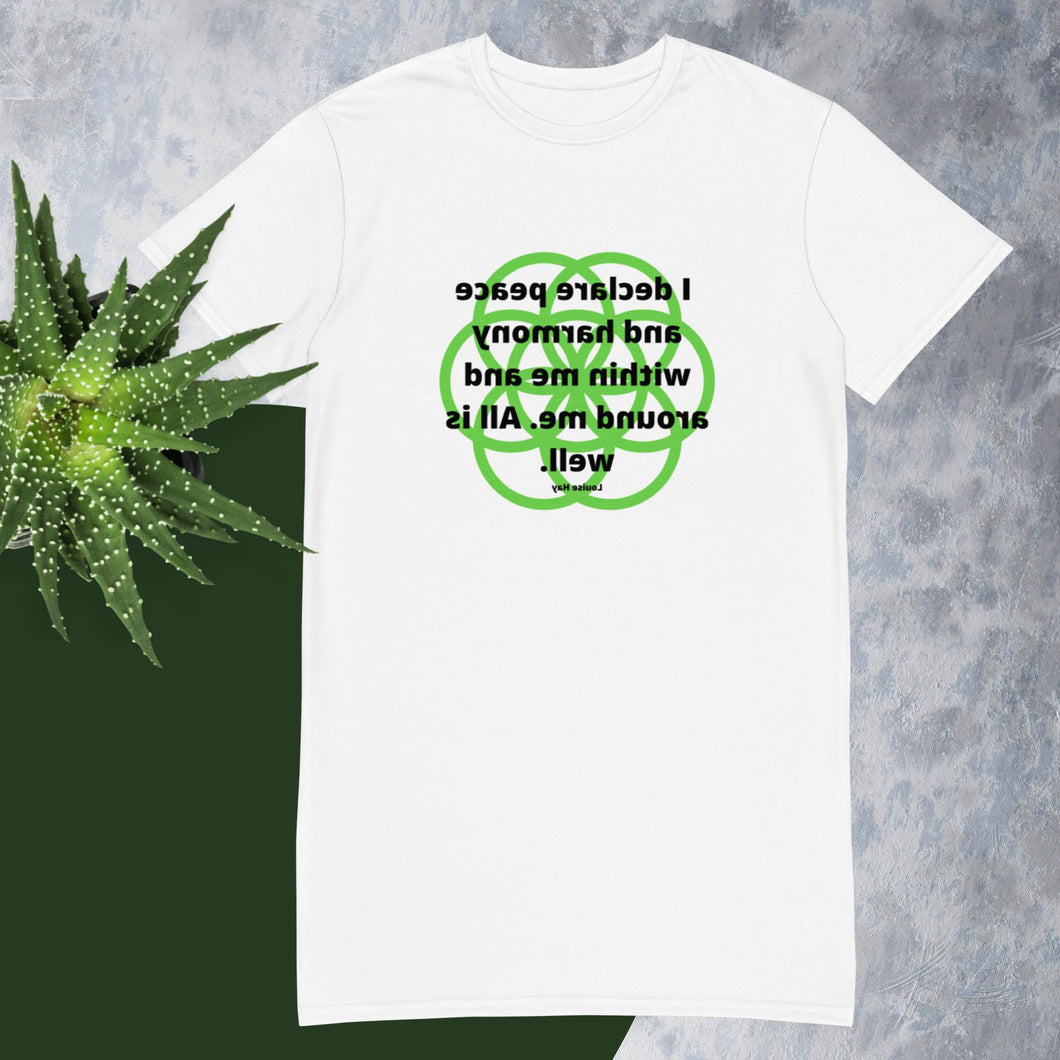 Bronchitis healing message T-shirt dress