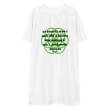 Load image into Gallery viewer, Carpal tunel healing message t-shirt dress
