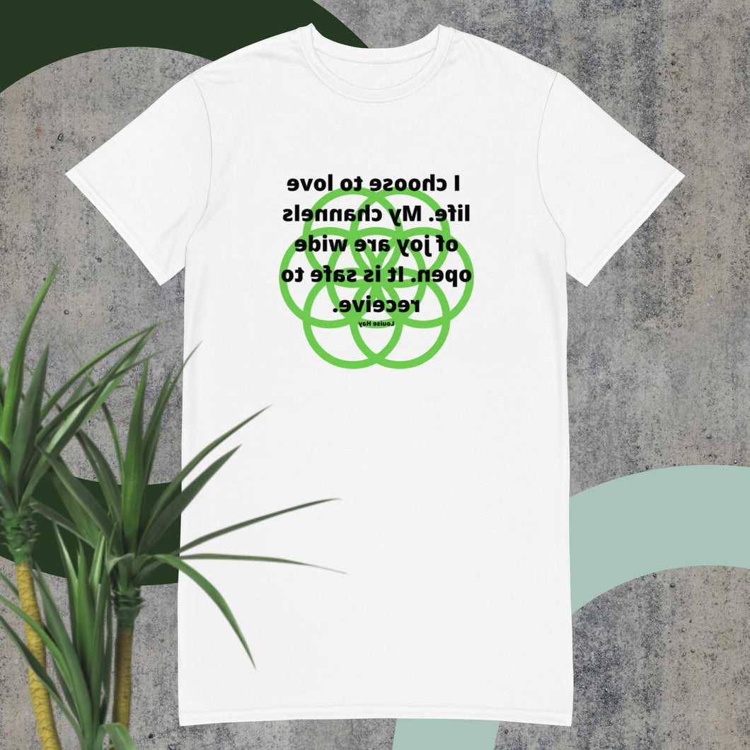 Cholesterol (Atherosclerosis) healing message t-shirt dress