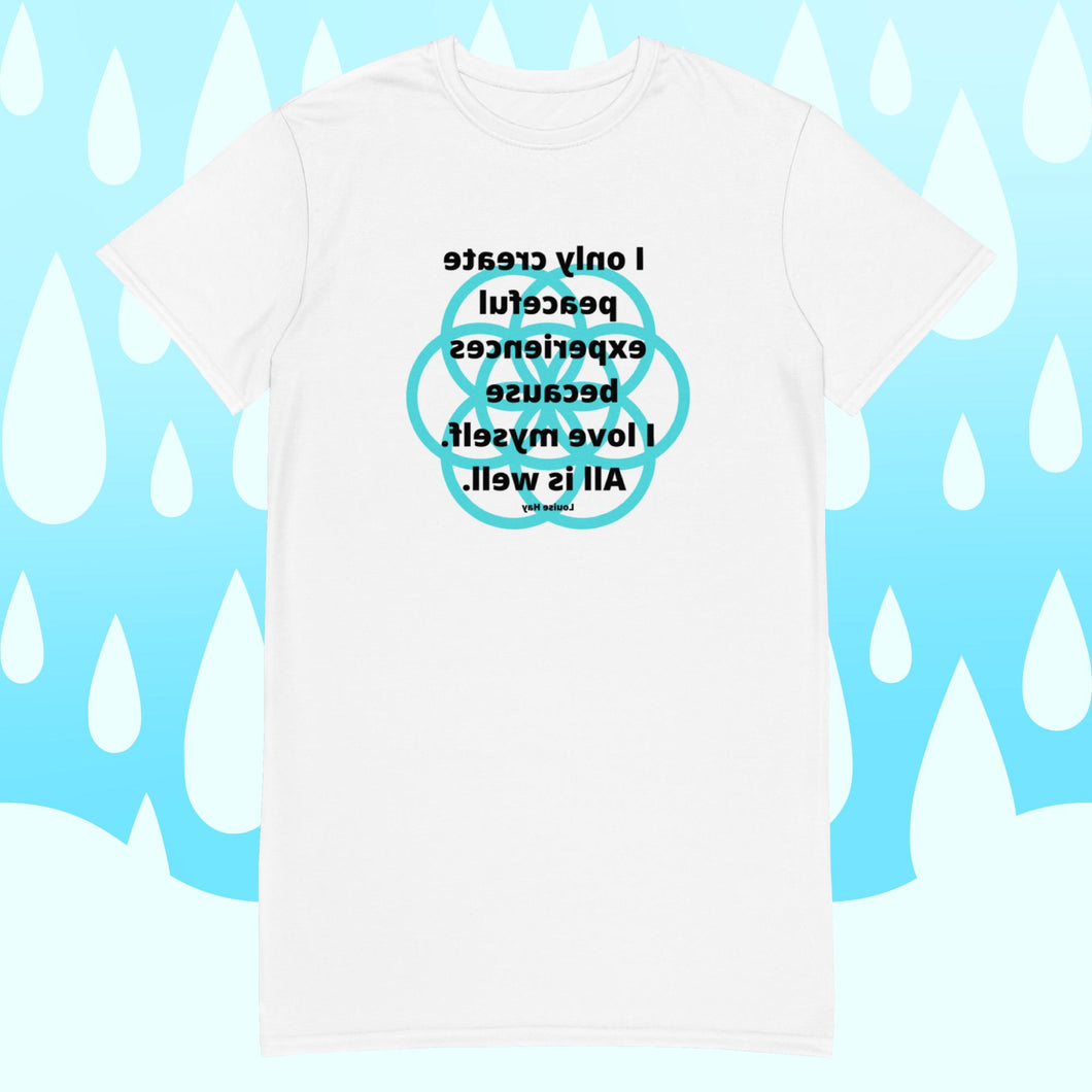 Cold sores healing message T-shirt dress