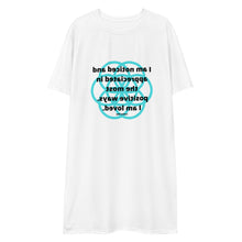 Load image into Gallery viewer, Coughs healing message t-shirt dress
