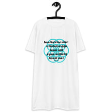 Load image into Gallery viewer, Coughs healing message t-shirt dress
