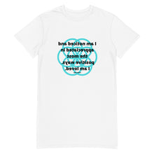 Load image into Gallery viewer, Coughs healing message t-shirt dress
