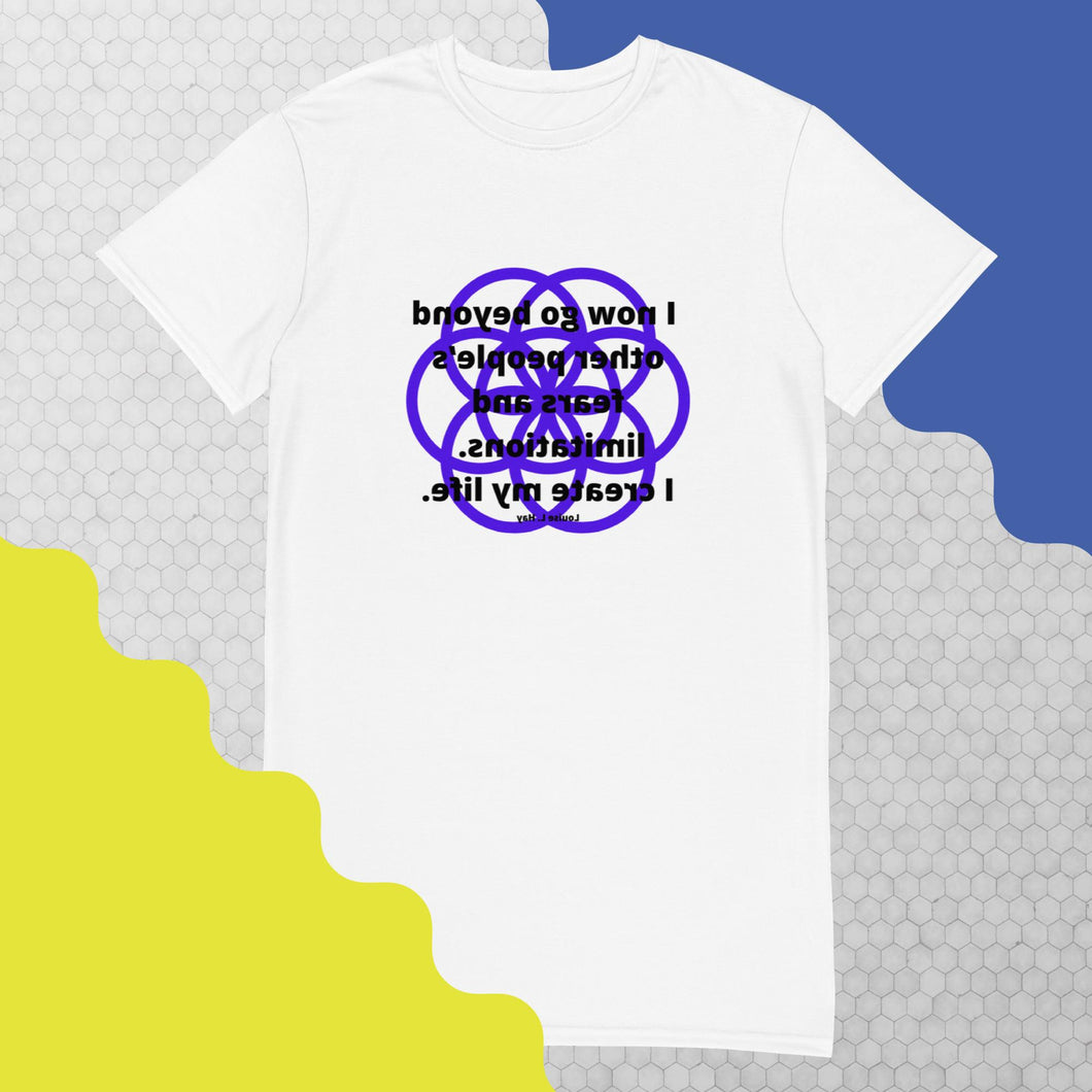 Depression healing message t-shirt dress