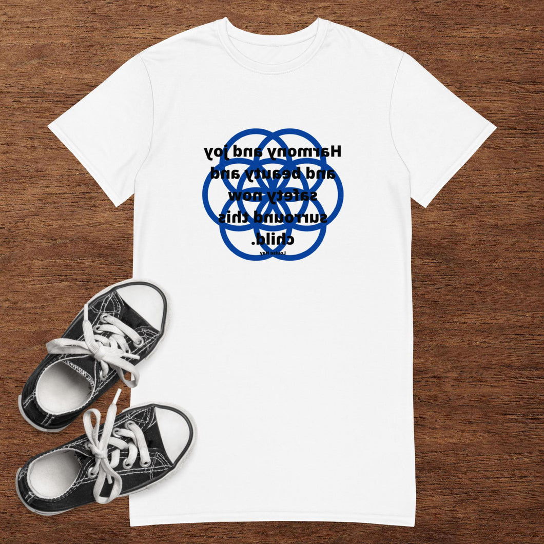 Eye problems children healing message t-shirt dress