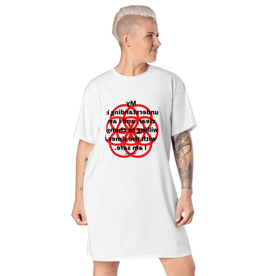 Feet problems healing message t-shirt dress