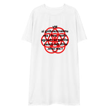 Load image into Gallery viewer, Feet problems healing message t-shirt dress
