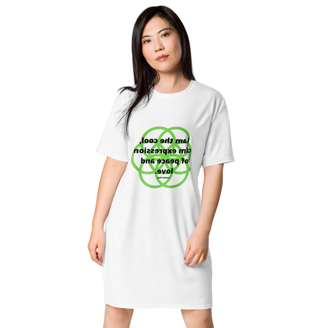 Fever healing message t-shirt dress