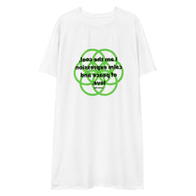 Load image into Gallery viewer, Fever healing message t-shirt dress
