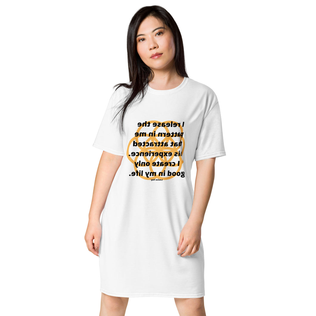 Fibroid Tumors healing message t-shirt dress
