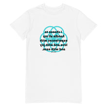Load image into Gallery viewer, Hand problems healing message t-shirt dress
