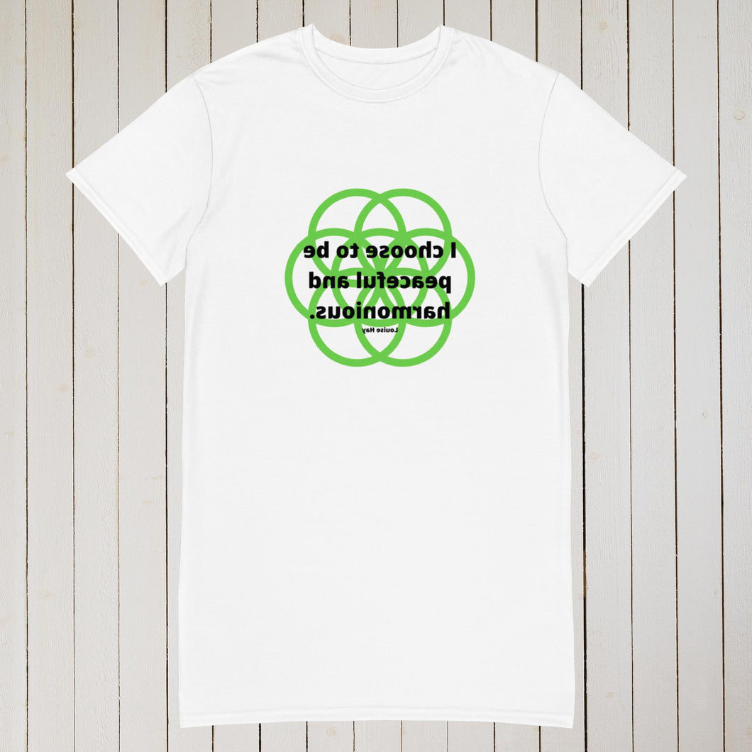 Infection healing message t-shirt dress