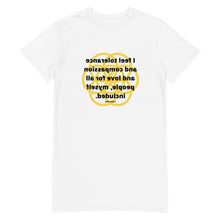 Load image into Gallery viewer, Jaundice (Liver Problems) healing message T-shirt dress
