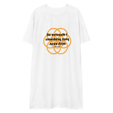 Load image into Gallery viewer, Kidney Stones healing message t-shirt dress
