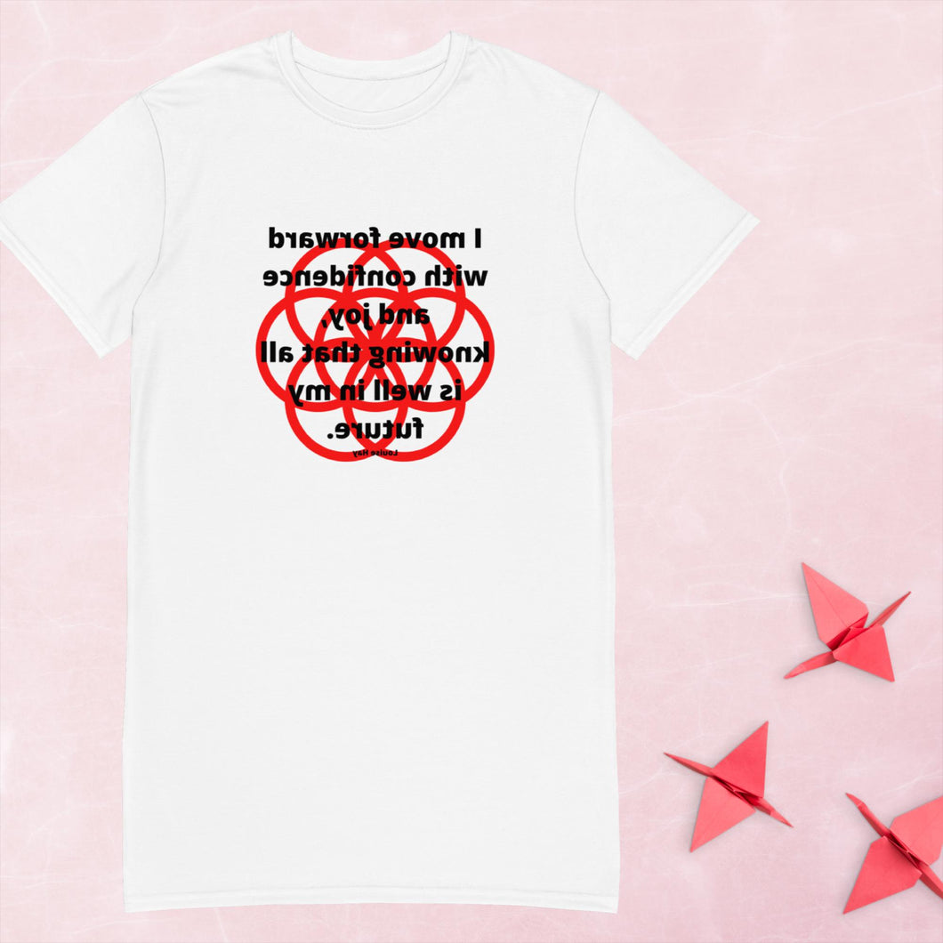 Leg problems healing message t-shirt dress
