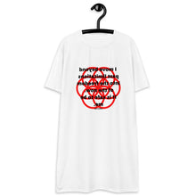 Load image into Gallery viewer, Leukemia healing message t-shirt dress
