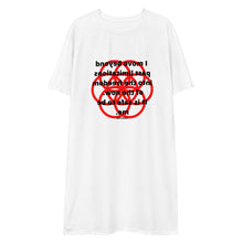Load image into Gallery viewer, Leukemia healing message t-shirt dress
