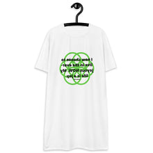 Load image into Gallery viewer, Low blood pressure healing message T-shirt dress
