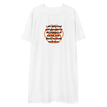 Load image into Gallery viewer, Menopause problems healing message T-shirt dress
