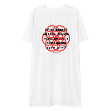Load image into Gallery viewer, Osteoporosis healing message t-shirt dress
