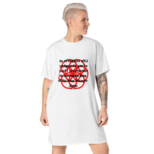 Load image into Gallery viewer, Slipped disk healing message T-shirt dress
