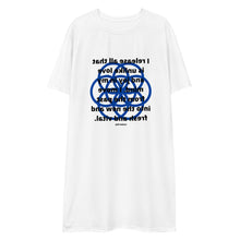 Load image into Gallery viewer, Snoring problems healing message T-shirt dress
