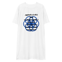 Load image into Gallery viewer, Stroke healing message T-shirt dress
