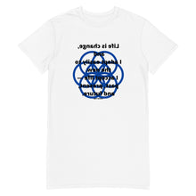 Load image into Gallery viewer, Stroke healing message T-shirt dress
