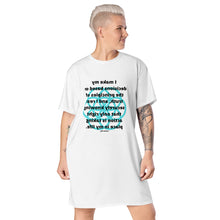 Load image into Gallery viewer, Teeth problems healing message T-shirt dress
