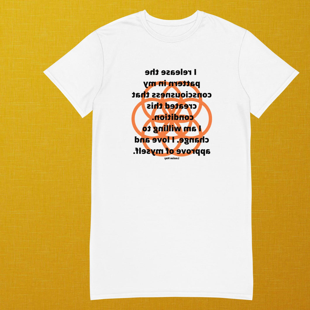 Urinary Infections healing message T-shirt dress