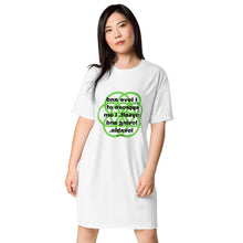 Load image into Gallery viewer, Aches healing message T-shirt dress
