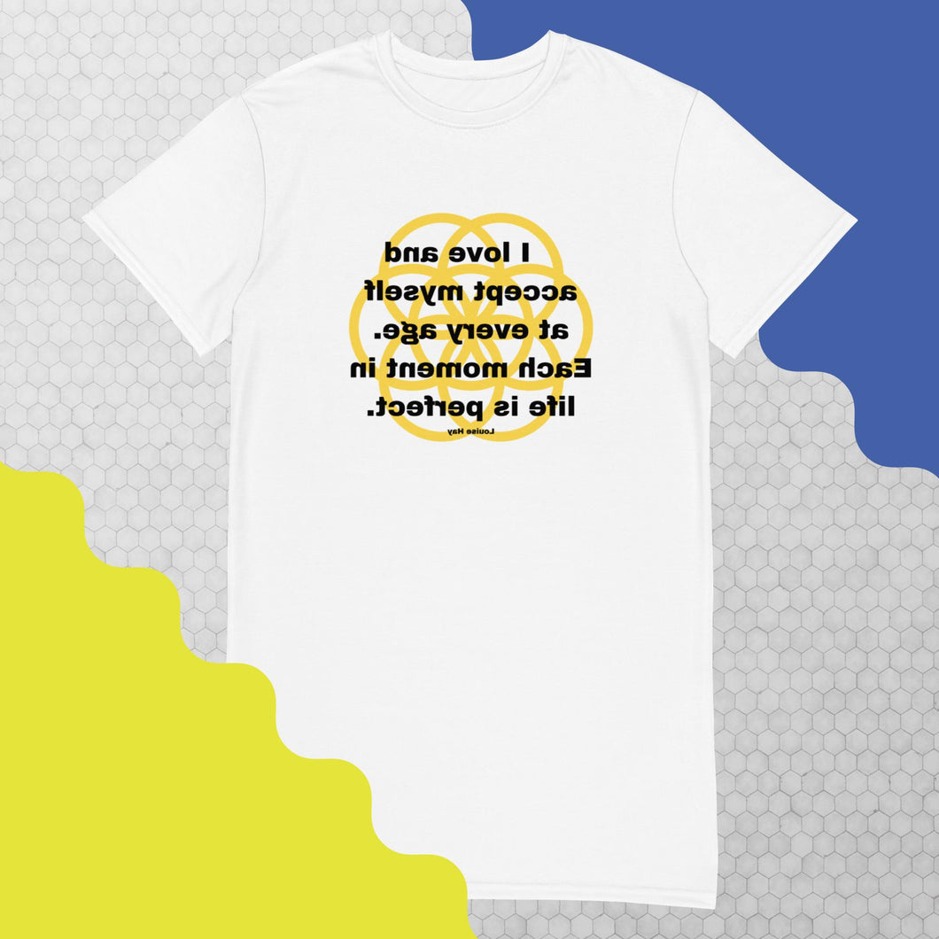 Aging Problems healing message T-shirt dress