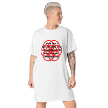 Load image into Gallery viewer, Appetite Excessive healing message T-shirt dress
