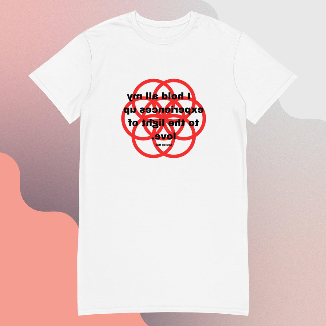 Arthritic Fingers healing message t-shirt dress