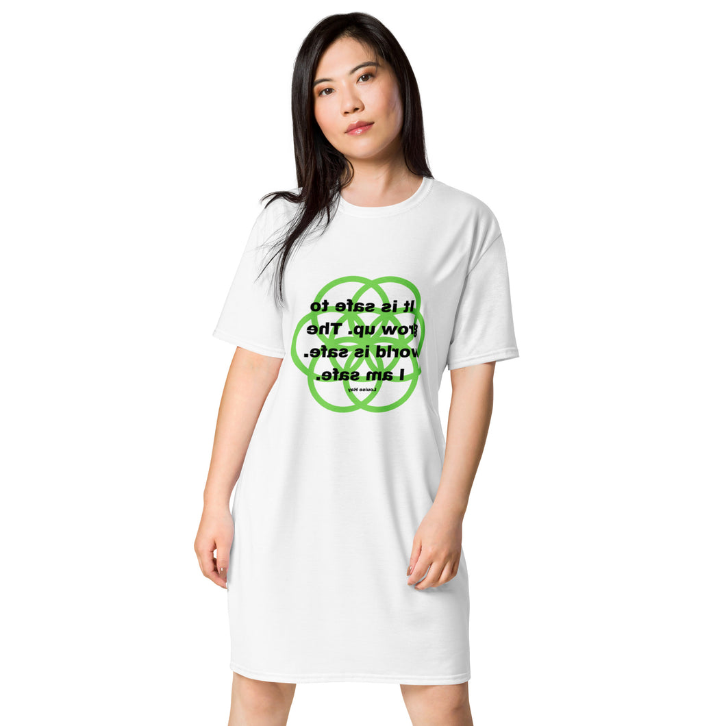 Asphyxiating Attacks healing message t-shirt dress
